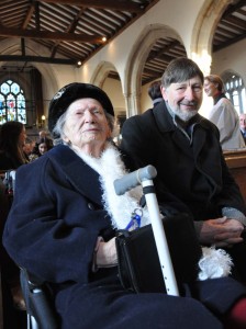 Eileen Forbes - Chipping Norton - half neice of Mr Mott with her son Andrew